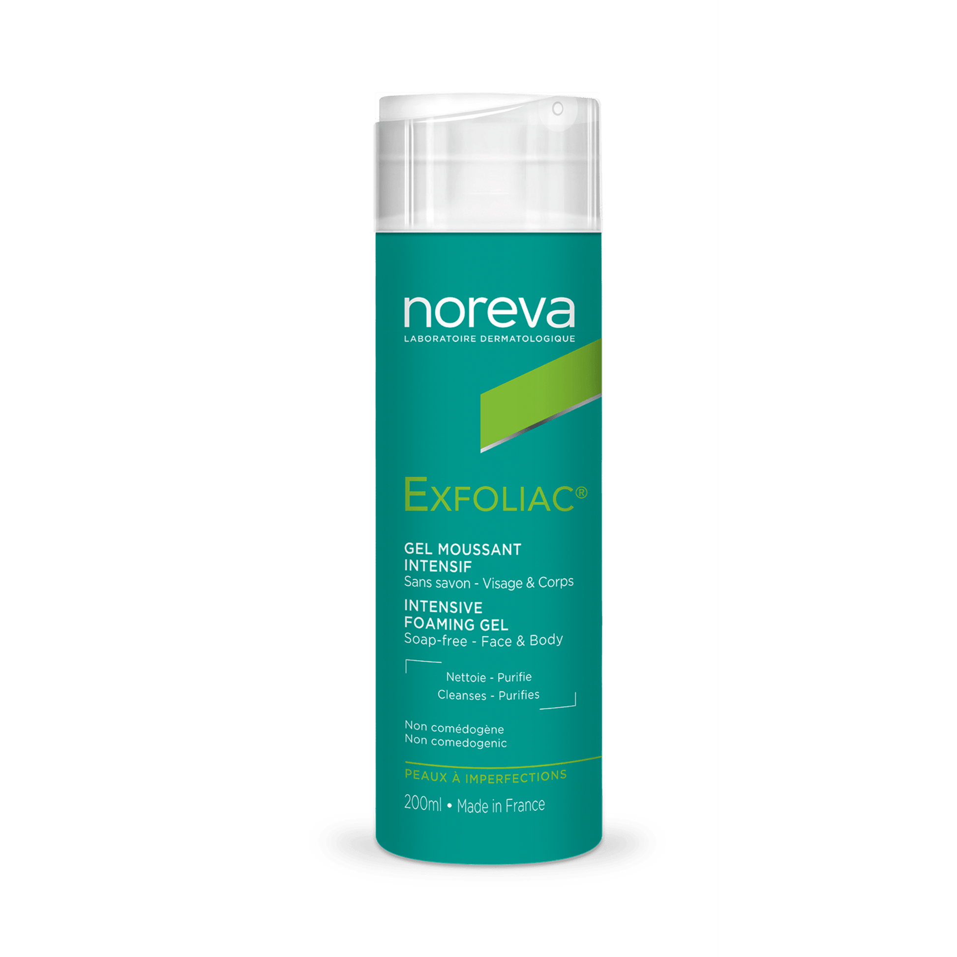 Noreva Exfoliac Intensive Foaming Gel - 200 ml - Medaid