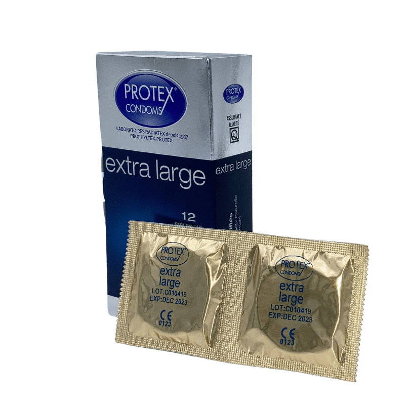 Protex Condom Extra Large 6's and 12's - Medaid
