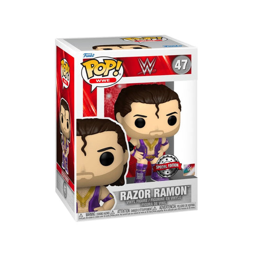 Funko Pop Razor Ramon Purple Metallic WWE - Medaid International