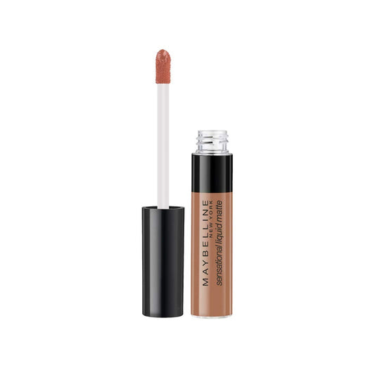 Maybelline Sensational Liquid Matte Lipstick 07 Barely Nude - Medaid