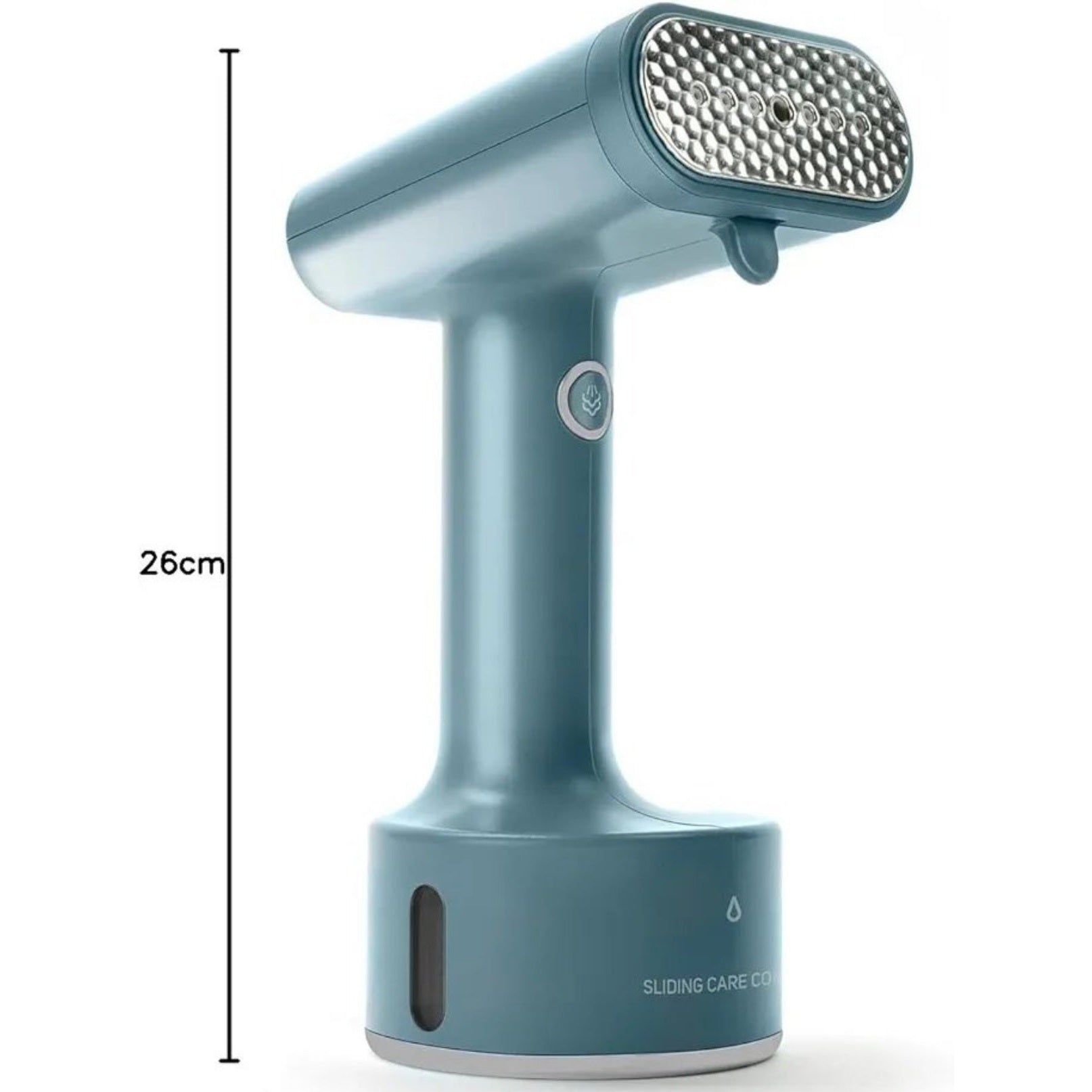 Taurus Sliding Care Compact steam iron, vertical, 1600 W, stainless steel, blue - Medaid