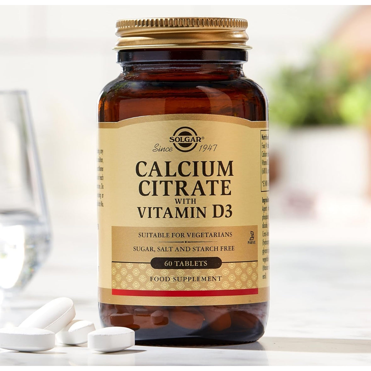 CALCIUM CITRATE WITH VITAMIN D3 TABLETS - Medaid