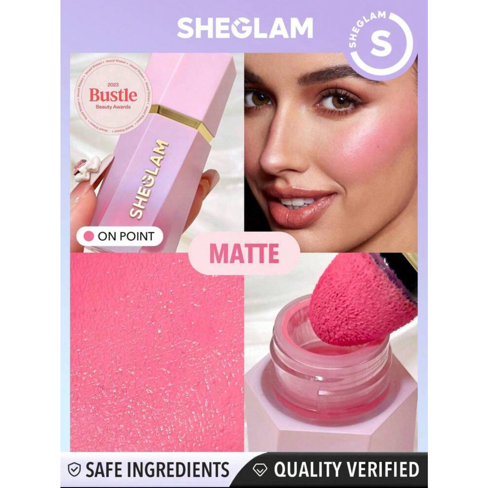 Sheglam liquid blush - All Colors - Medaid