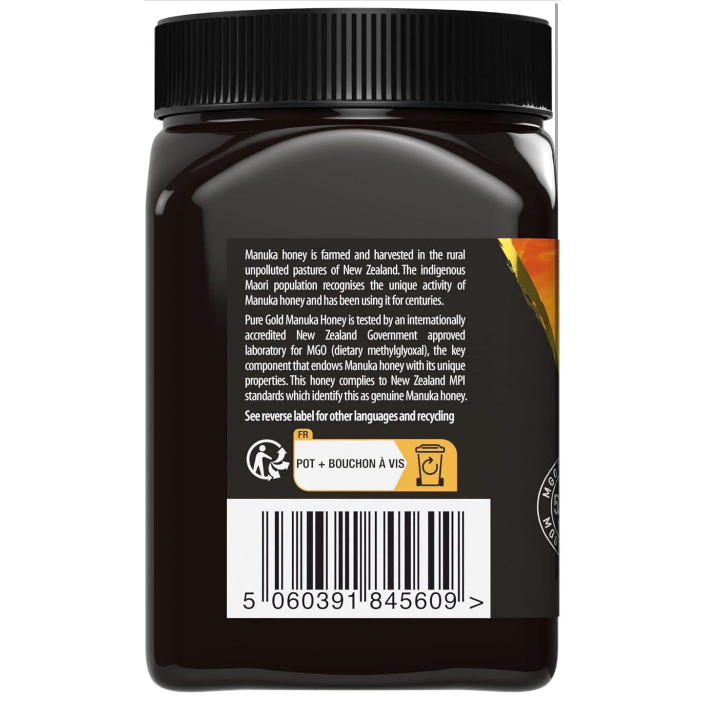 Manuka Honey 525+ MGO Certified Pure Gold Premium Manuka Honey 500g, (packaging may vary) - Medaid