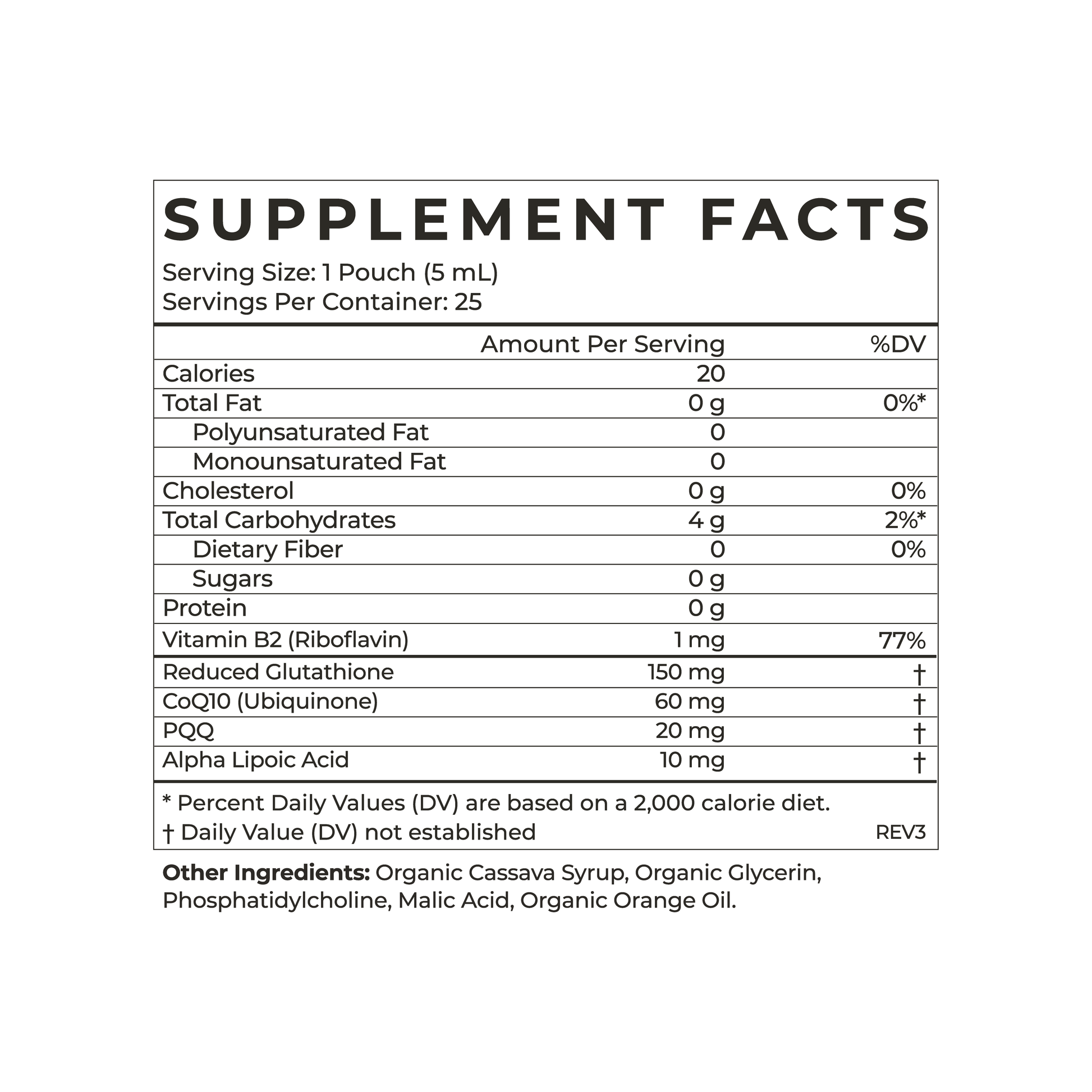 Liposomal Glutathione Supplement | CYMBIOTIKA - 25 pouches - Medaid
