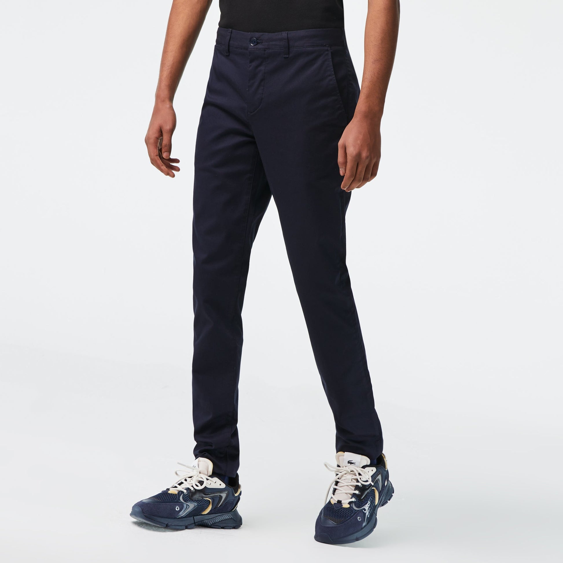Men's New Classic Slim Fit Stretch Cotton Trousers - HH2661 - Medaid International