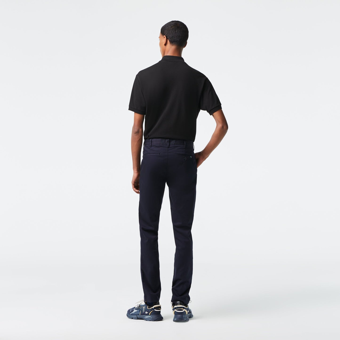 Men's New Classic Slim Fit Stretch Cotton Trousers - HH2661 - Medaid International