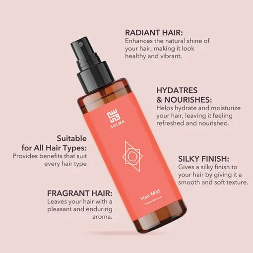 Revitalizing Hair Mist Sweet Almond - Medaid