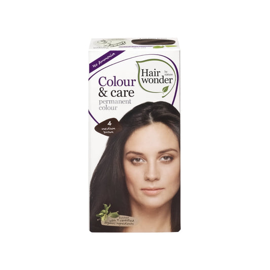Colour & Care Hair Colorant 4 Medium Brown