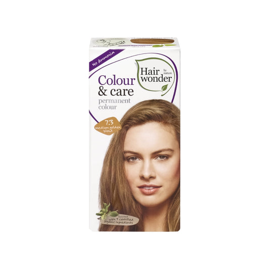 Colour & Care Hair Colorant 7.3 Medium Golden Blond - Medaid