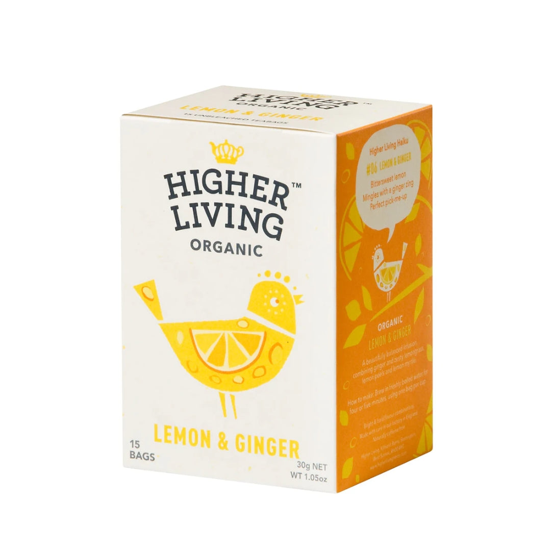 Organic Lemon & Ginger Tea - Medaid