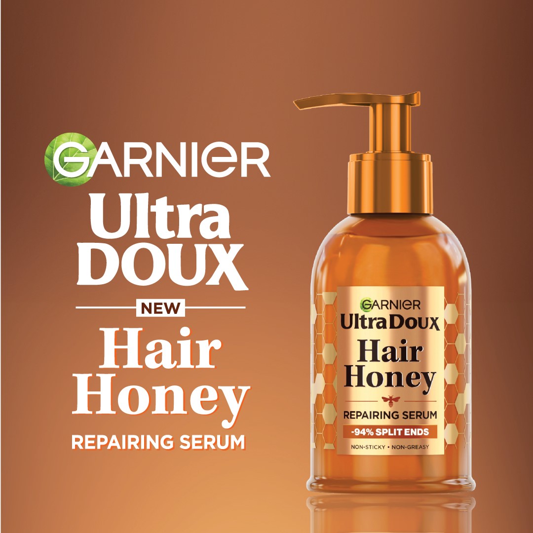 Garnier Ultra Doux Honey Treasures Repairing Serum for Damaged Hair 115ml - Medaid