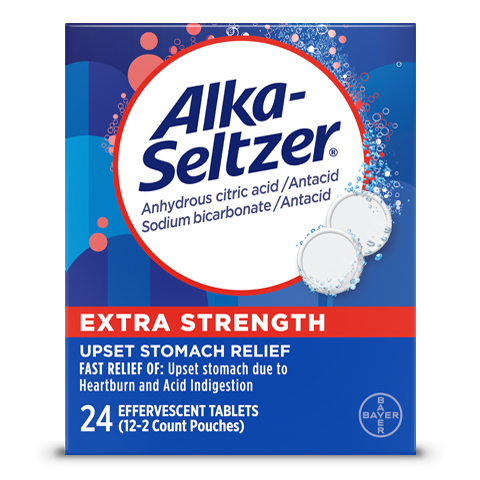 ALKA-SELTZER® HEARTBURN RELIEF EXTRA STRENGTH - Medaid