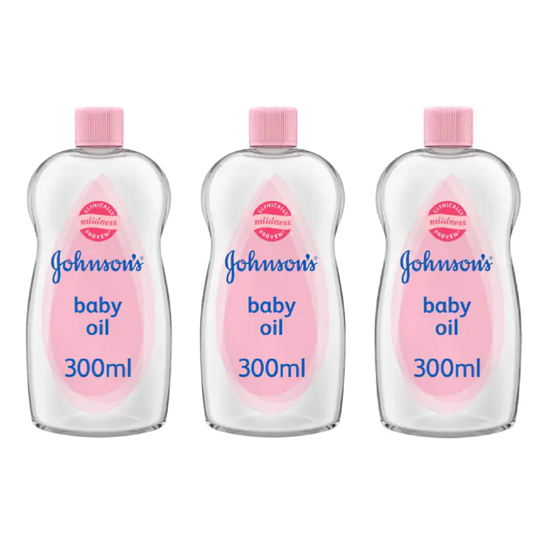 JOHNSONS BABY OIL aloe vera 3-Pack - Medaid
