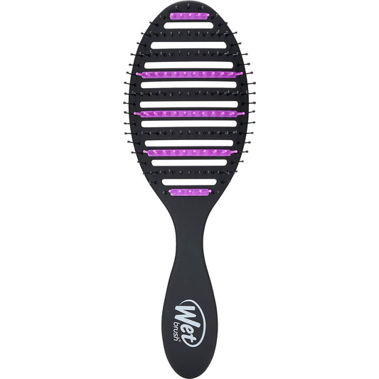 Wet Brush Refresh and Extend Speed Dry Black Detangling Hair Brush - Medaid