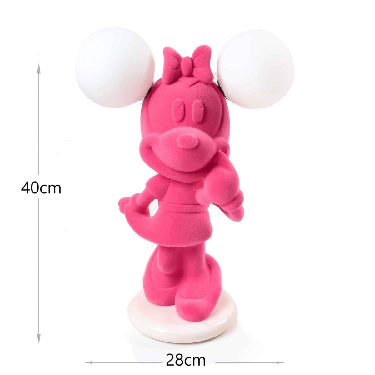 40 CM, 3D Girl Mouse Table Lamp Home Décor - Medaid