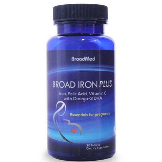 Broadmed Broad Iron Plus 30 Tablets Supplement