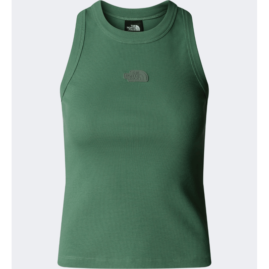 The North Face Slim Rib Women Lifestyle Tank Duck Green - Medaid