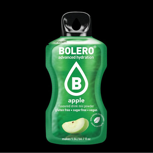Bolero advanced hydration drink sugar free Apple - Medaid