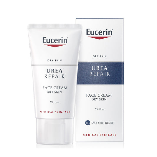 Eucerin UreaRepair Dry Skin Smoothing Face Cream with 5% Urea - Medaid - Lebanon