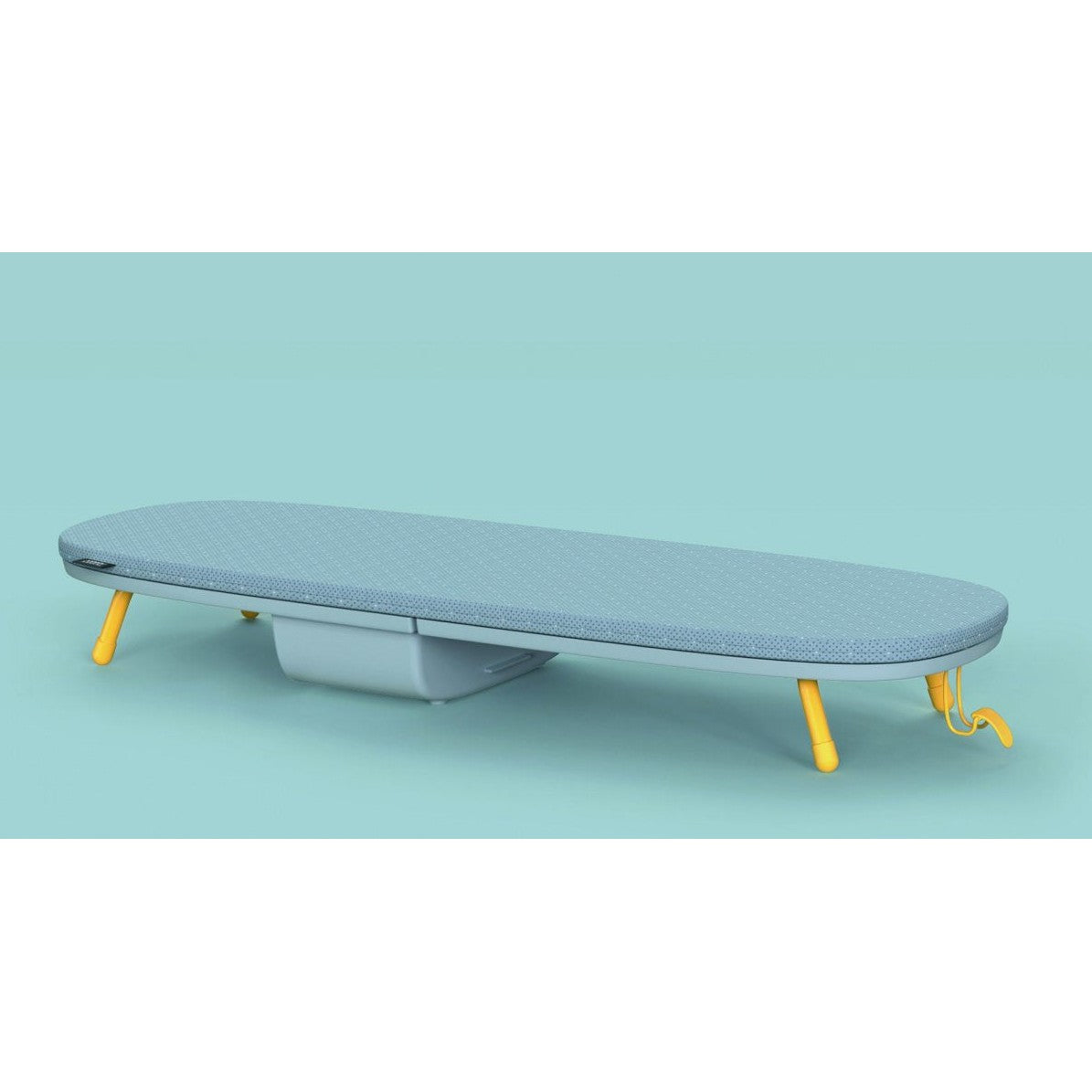Joseph Joseph Pocket Plus Folding Ironing Board with Advanced Cover Grey Yellow - Medaid