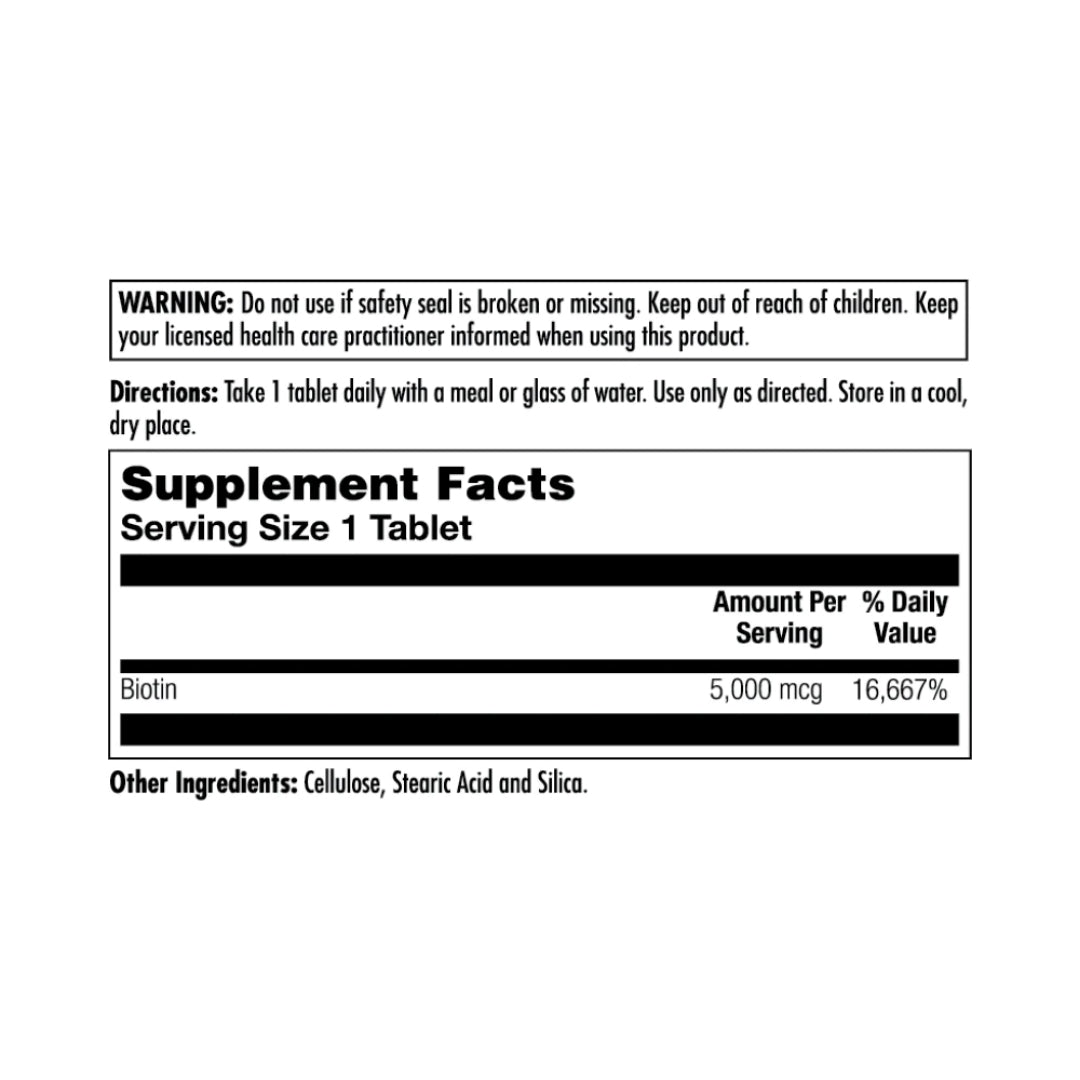 Biotin 5000mcg - Medaid