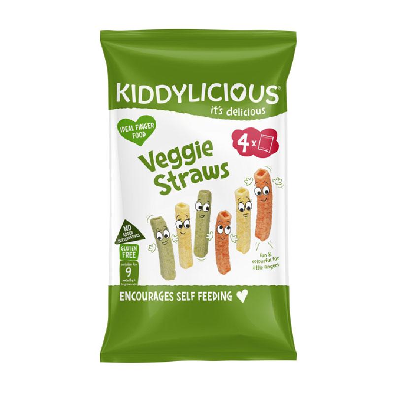 Kiddylicious Veggie Straws Tomato, Kale & Spinach Flavor Snacks 9+ Months - 4-pack - Medaid - Lebanon