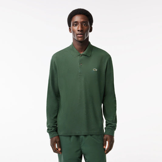 Classic Fit Long Sleeved L.12.12 Polo Shirt - Medaid International