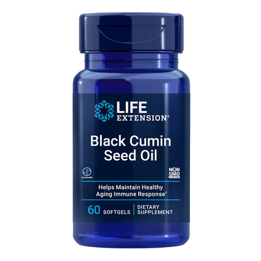 Life extension Black Cumin Oil 60 Softgels - Medaid