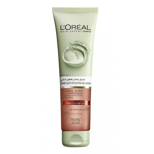 L'Oreal Pure Clay Foam Wash Green - Medaid