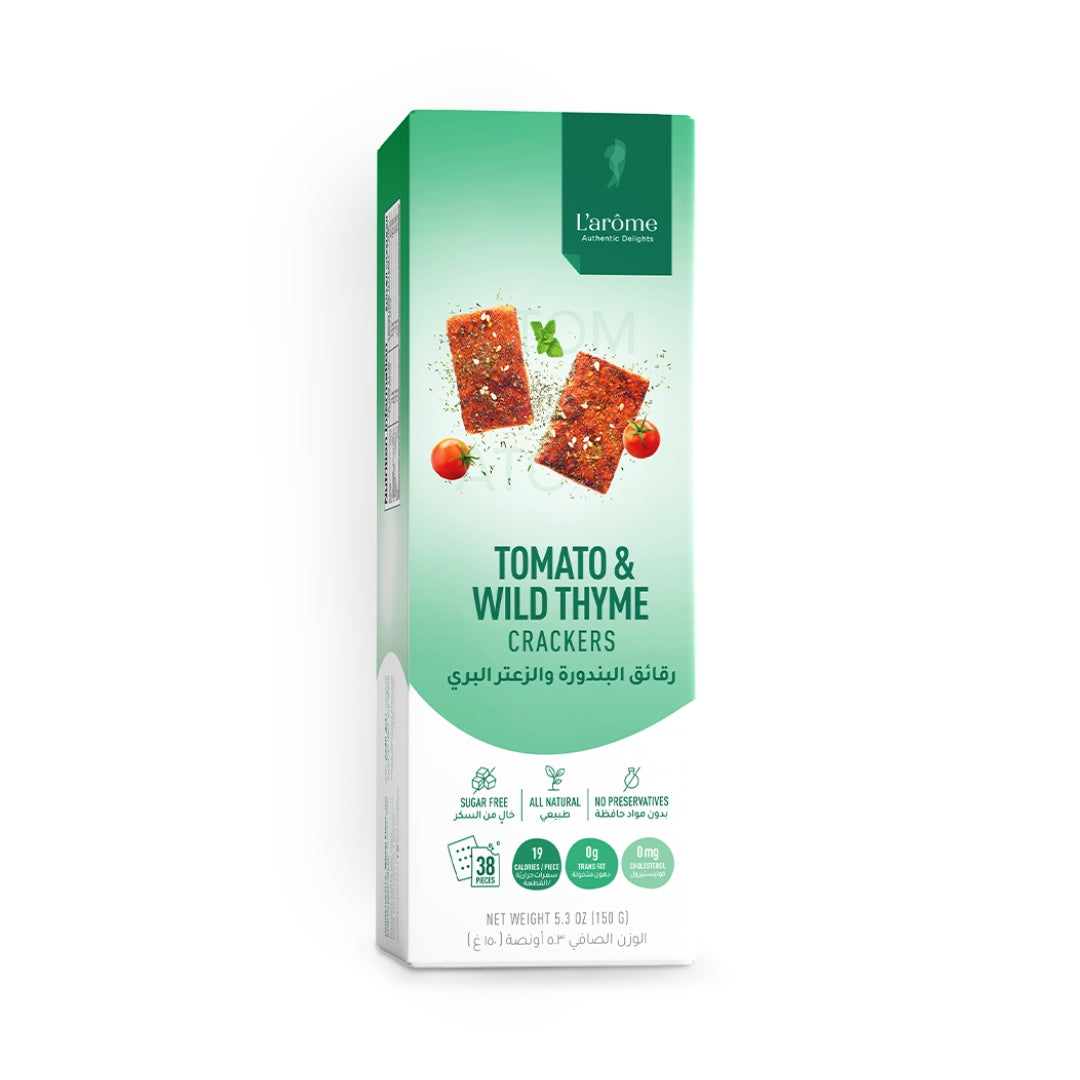 Tomato & Wild Thyme Crackers - Medaid
