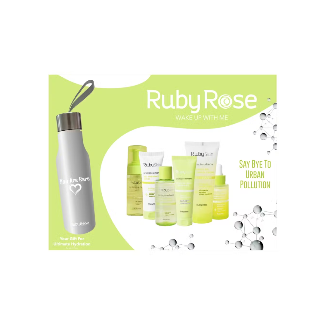 Ruby Rose Say Bye To the Urban Pollution Set + Bottle Gift - Medaid