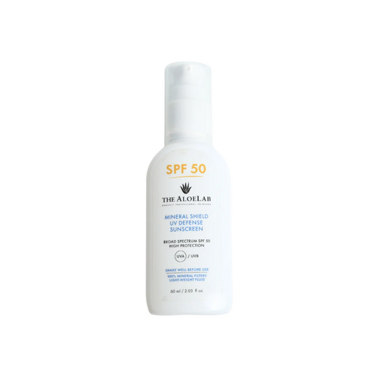 The Aloelab Mineral Shield Uv Defense Sunscreen Spf 50 60ml - Medaid