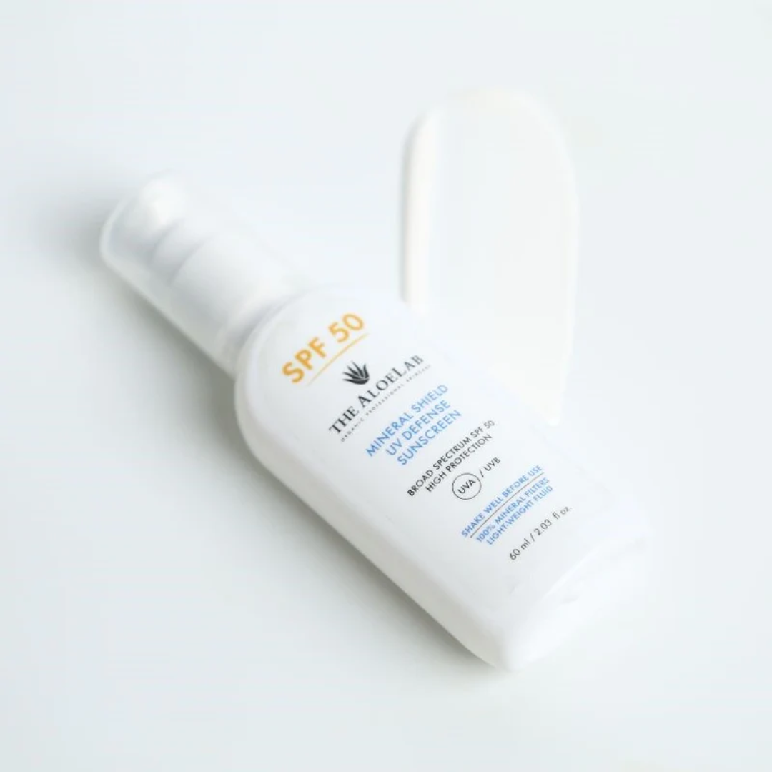 The Aloelab Mineral Shield Uv Defense Sunscreen Spf 50 60ml - Medaid