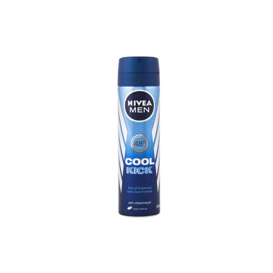 Nivea Men Cool Kick Deodorant Spray 150ml - Medaid