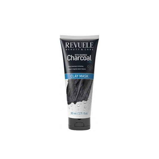 Revuele Clay Mask With Bamboo Charcoal 80ml - Medaid