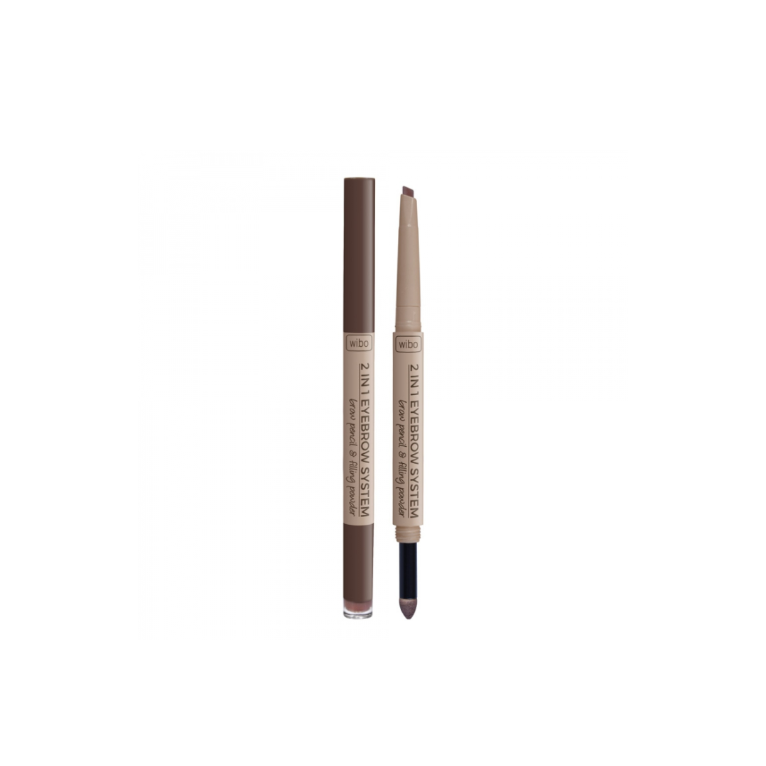 Wibo 2 in 1 Eyebrow Pencil - Medaid