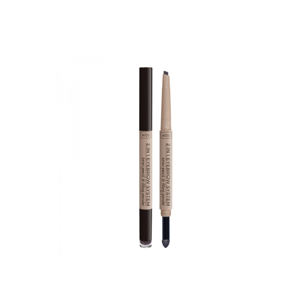 Wibo 2 in 1 Eyebrow Pencil - Medaid