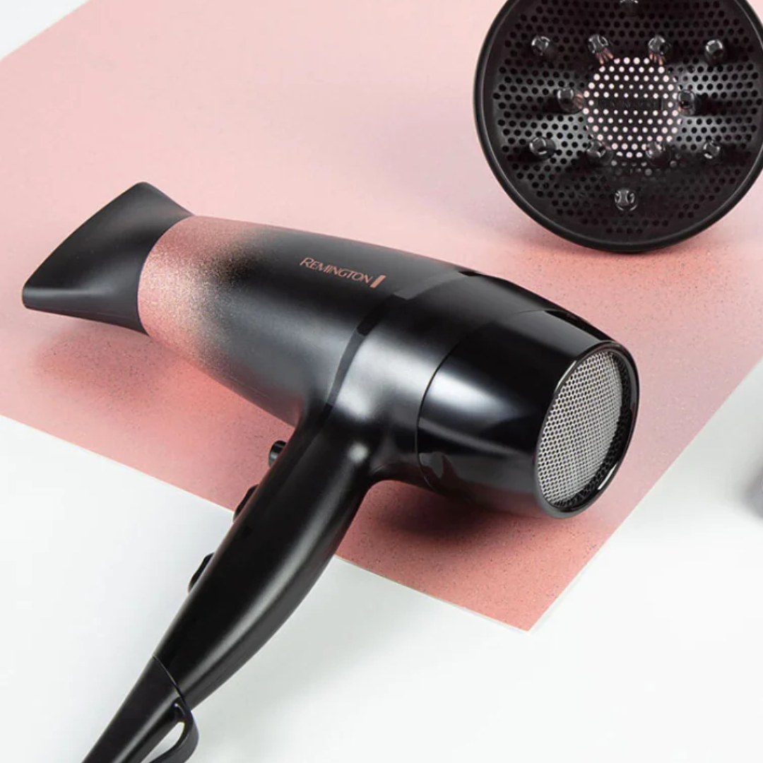 Remington D5305 Rose Shimmer Hair Dryer - Medaid