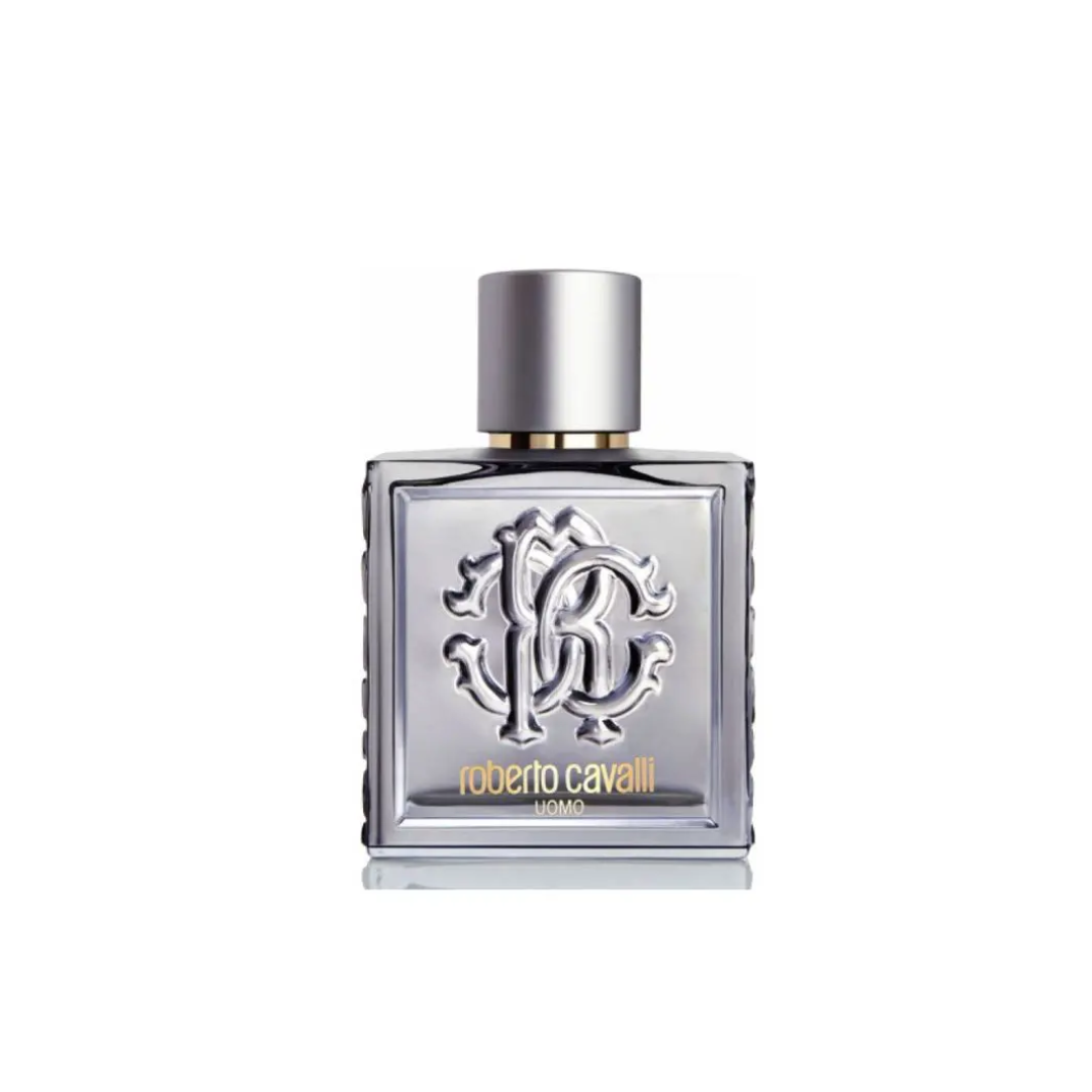 Roberto Cavalli Uomo Silver Essence Eau De Toilette For Men 60ml - Medaid