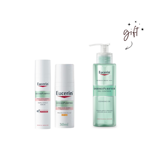 Eucerin Protective Skin Bundle + Cleansing Gel Gift - Medaid