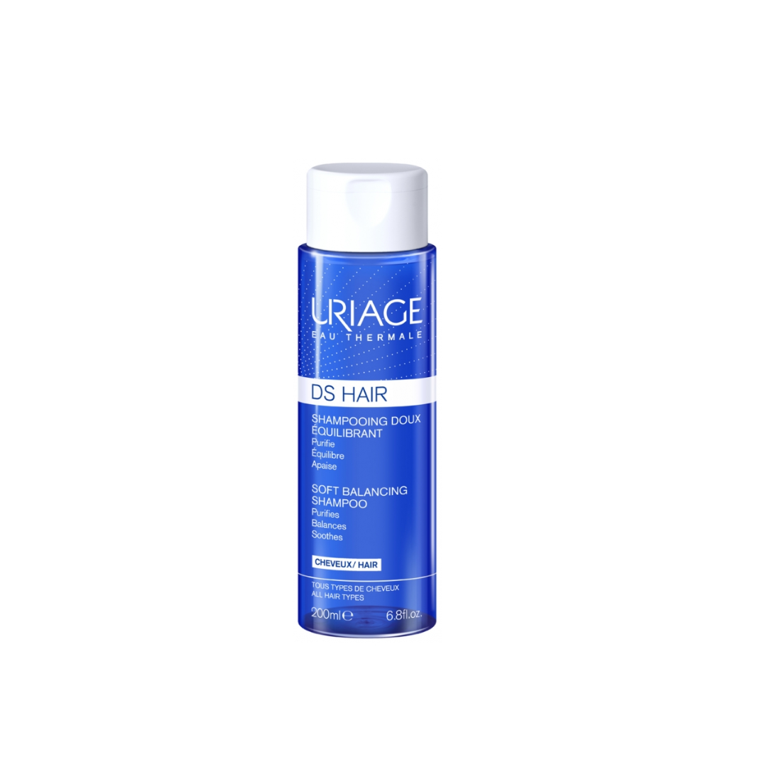 Uriage DS Hair Soft Balancing Shampoo 200ml - Medaid