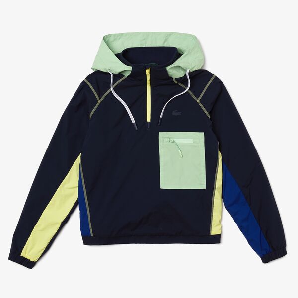 Womens Colour-Block Accents Pullover Windbreaker  - Bf5682 - Medaid International