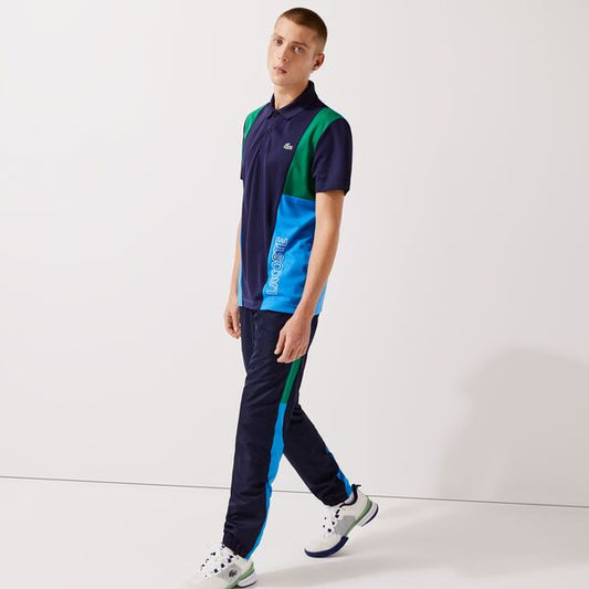 Men's Lacoste Sport Colour-Block Bands Tracktrousers - Xh0881 - Medaid International