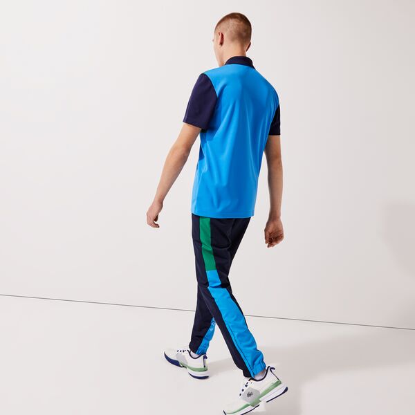 Men's Lacoste Sport Colour-Block Bands Tracktrousers - Xh0881 - Medaid International