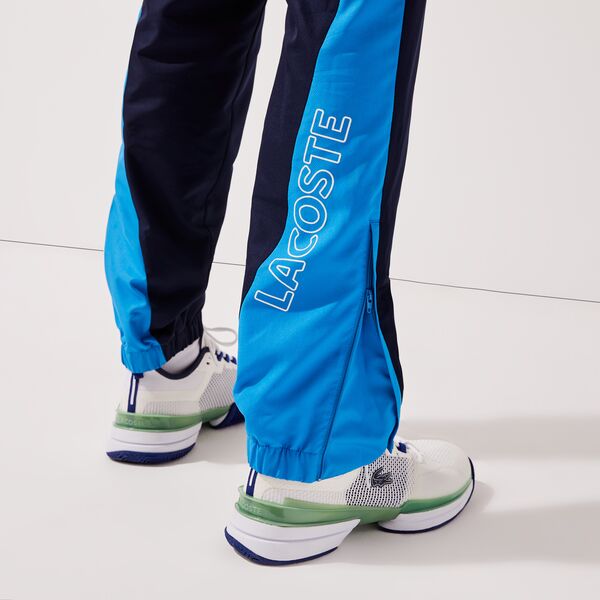 Men's Lacoste Sport Colour-Block Bands Tracktrousers - Xh0881 - Medaid International