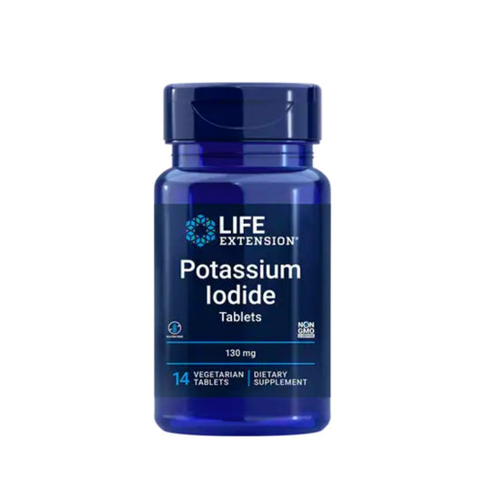 Life Extension Potassium Iodide 14 Tablets - Medaid
