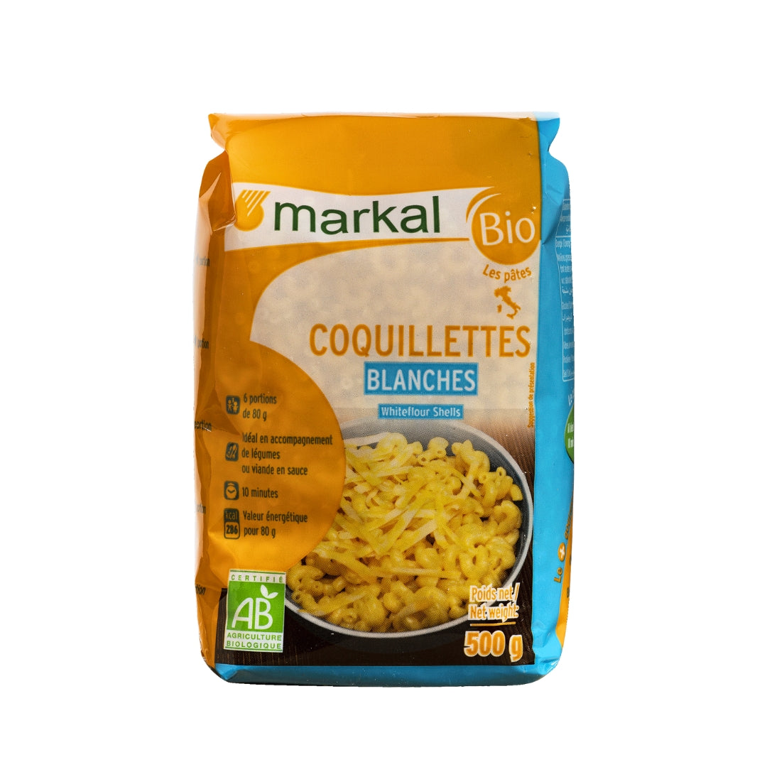 Organic White Coquillettes Pasta - Medaid