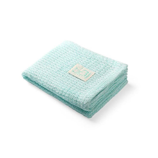 Natural Bamboo Knitted Blanket Mint - Medaid International