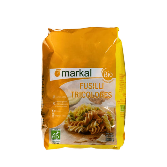 Organic Tricolor Fusilli Pasta - Medaid